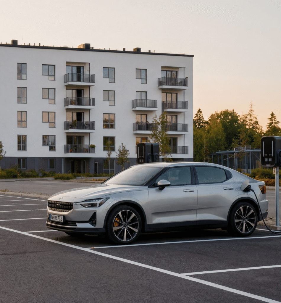 EV charging for apartment buildings and housing associations