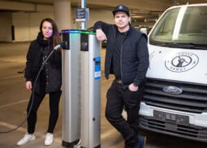Elektra elektriauto laadimine